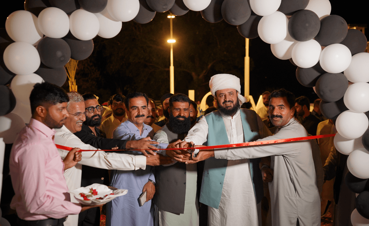 Grand Opening by Hazrat Ameer Abdul Qadeer Awan