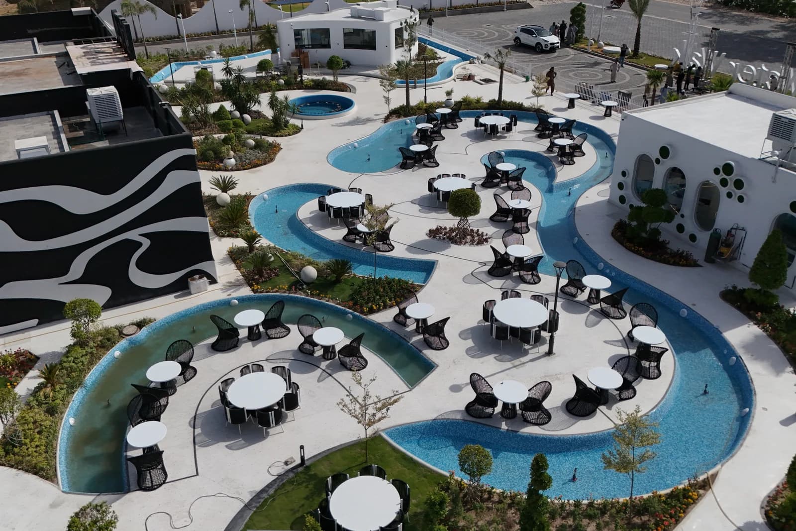 The WaterWalk layout view